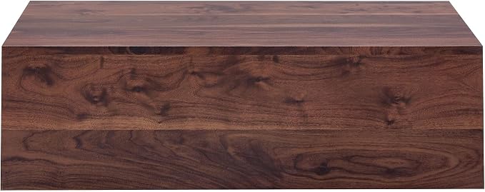 39.3'' Wood Coffee Table with Wood Grain, Rectangular Low Tables - Image 7