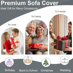 VClife Boho Couch Cover, Non Slip Chenille Furniture Protector - Image 8