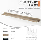 FLYJOE Floating Picture Ledge Shelves - Image 5