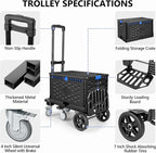 KEDSUM 4-in-1 Convertible Dolly Cart - Image 6
