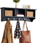 Shaker Cottage Wall-Mounted Coat Rack by AlaterreFurniture