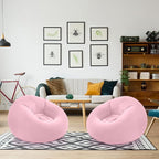 Realspring Inflatable Bean Bag Chairs Outdoor Blow up Camping Chairs Inflatable - Image 2
