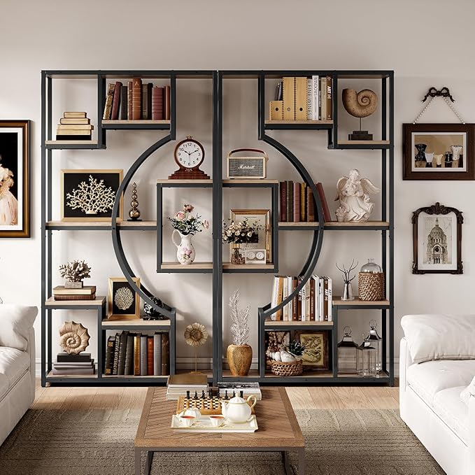 LGHM Industrial 5-Tier Bookshelf by WelcometoLGHMHome