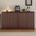 FURSUN 61" Modern Fluted Sideboard Buffet Cabinet by FURSUN