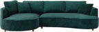 122.04'' Curved Sectional Sofa Couch - Image 6
