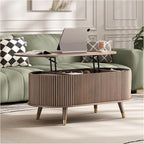 42.5" Oval Lift Top Coffee Table - Image 7
