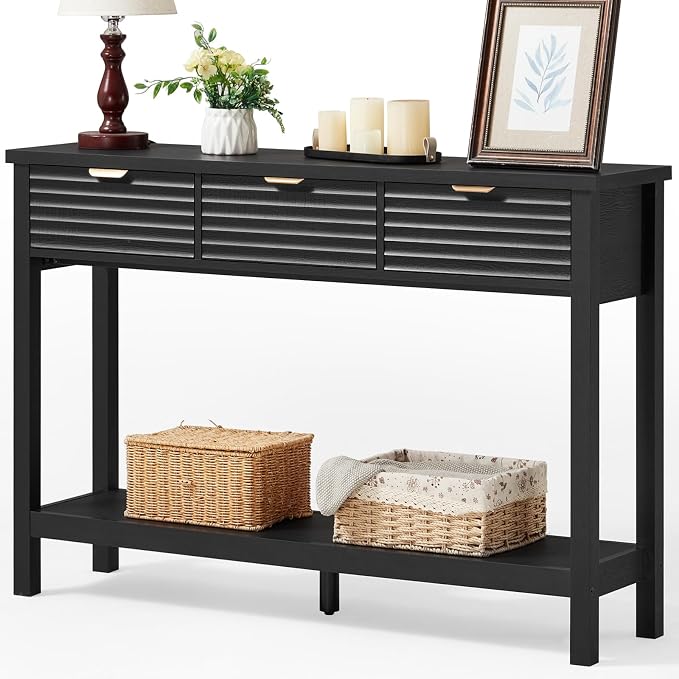 LEYAOYAO Fluted 47.2" Console Table by LEYAOYAO-Findtheshiningpointofyourideallife%EF%BC%81