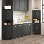 Vabches 64.8" Tall Farmhouse Corner Cabinet - Image 7