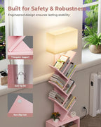 Evermagin 6 Tier Tree Bookshelf - Image 6
