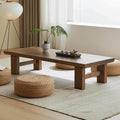 Japanese Solid Wood Coffee Table by Unknown