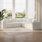 Novilla 106" Modular Sectional Sofa, Modern Cloud Sectional Couch by Novilla