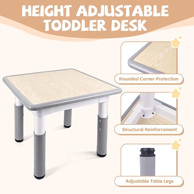 Pterying Kids Table and Chairs Set - Image 2
