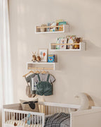 G&W Gruwald Nursery Book Shelves, Wall Bookshelf, Book Shelf - Image 2