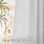 RYB HOME Semi Sheer Curtains - Image 4