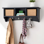 Shaker Cottage Wall-Mounted Coat Rack - Image 2
