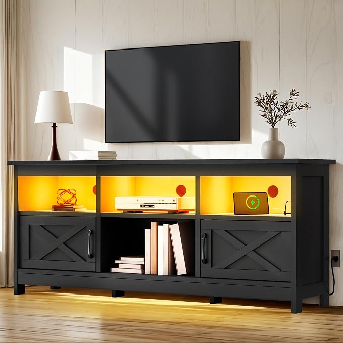 YITAHOME TV Stand for 65 Inch TVs, Entertainment Center by YITAHOME