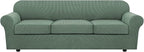 H.VERSAILTEX 4 Piece Stretch Sofa Covers by HVERSAILTEX