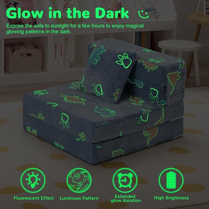 MeMoreCool Foldable Futon Chair Bed - Image 8