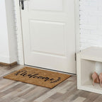 Barnyard Designs Front Door Welcome Mat | Printed Polyester Outdoor Rug - Image 2