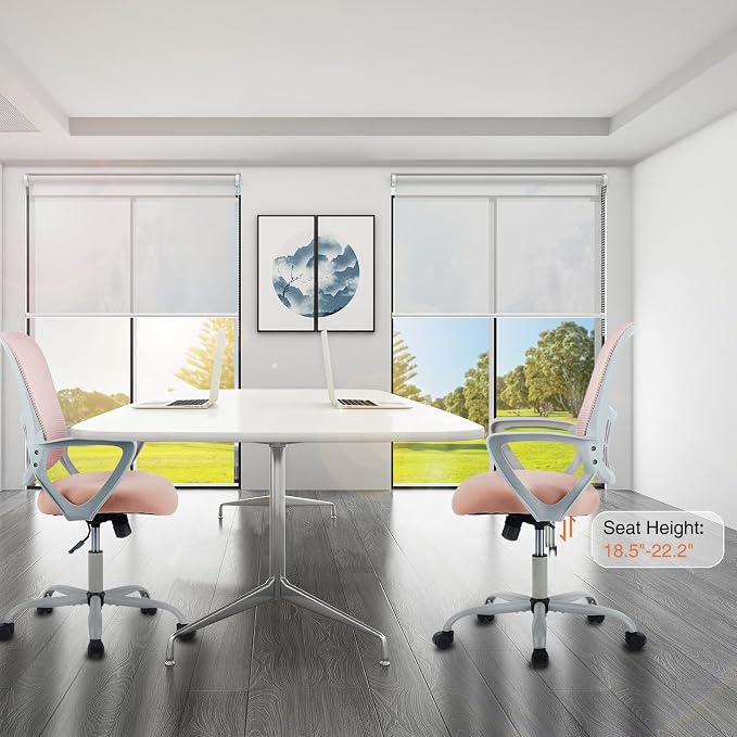 Sweetcrispy Ergonomic Mid-Back Mesh Home Office Desk Chair - Image 6