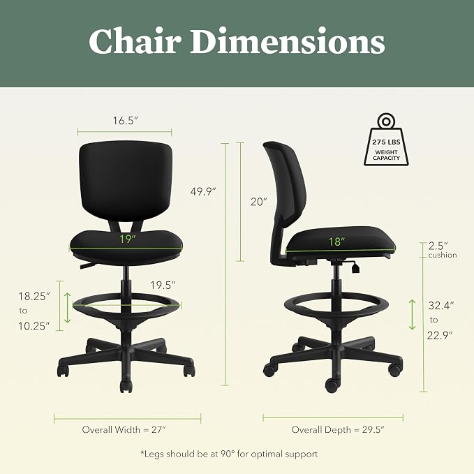 HON Volt Standing Desk Chair - Image 2
