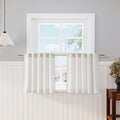 Cafe Linen Curtains 24 Inch Length by Nanspring