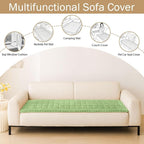 Couch Cover for Dogs, Washable Non Slip Plush Flannel Sofa Protector | Thick - Image 3