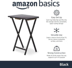 Amazon Basics Portable Foldable TV Tray Table - Image 2