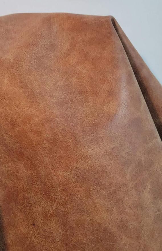 NAT Leathers, Blonde Distress Soft Faux Vegan Leather PU {Peta Approved Vegan} - Image 8