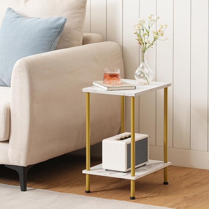 HOOBRO End Tables Set of 2, Small Side Table, Nightstand - Image 4