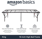 Amazon Basics Foldable Metal Platform Bed Frame - Image 4