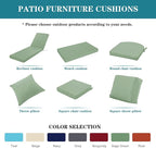 Chaise Lounge Cushion Outdoor, Waterproof and Stain-Resistant Lounge Deck - Image 8