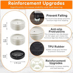 Furniture Risers Bed Risers Heavy Duty 1 inch, 2 inch, 3 inch, 4 inch Round - Image 5