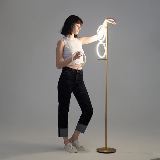 Brightech Saturn Floor Lamp, Great Living Room Decor, Tall Contemporary - Image 10