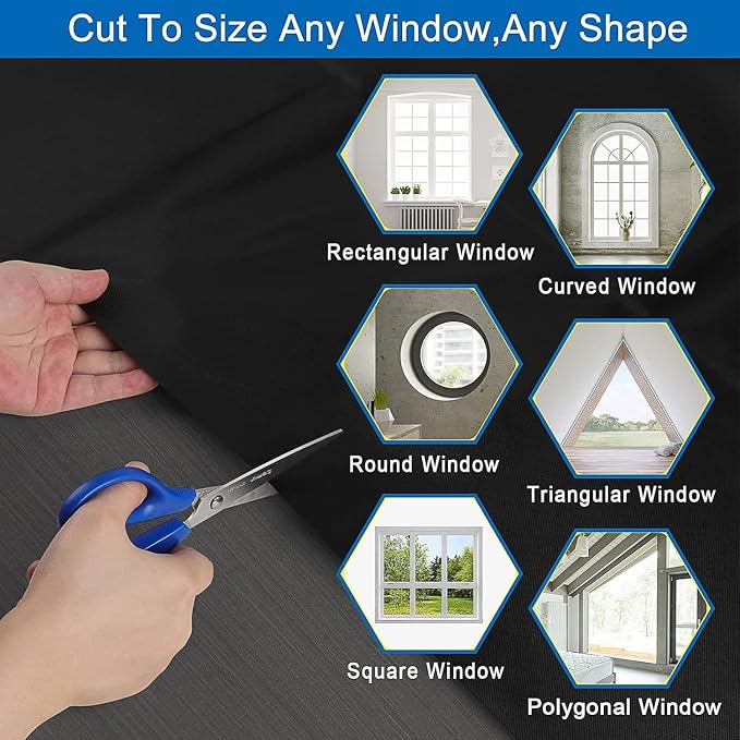 100% Blackout Curtain Window Cover - Image 5