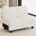 Belffin Corduroy Fabric Loveseat Module by Belffin
