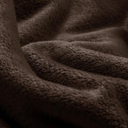 BEDELITE Fleece Blanket Soft Plush Oversized Bed Blanket Brown 120"x120" | - Image 6