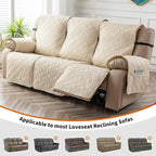 Genina Waterproof Recliner Cover - Image 4