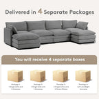ROWHY 148'' Sectional Cloud Couch - Image 3