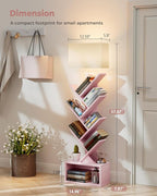 Evermagin 6 Tier Tree Bookshelf - Image 2