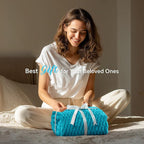 BEDELITE Jewel Blue Twin Blanket - Image 5