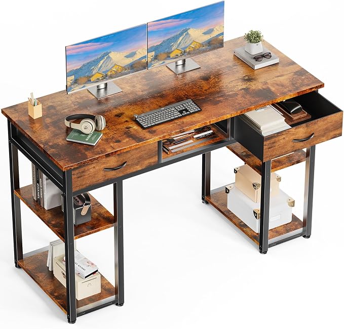 DUMOS 48" Small Computer Home Office Desk by DumosLifestyle