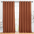 NICETOWN Blackout Room Divider Curtains 118 inches Long, Grommet Thermal Window by NICETOWN