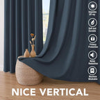 H.VERSAILTEX Primitive Linen Blackout Curtains - Image 7