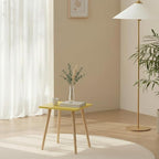 FORAOFUR Side Table, Small End Table Accent Living Room Bedroom Balcony Office - Image 9