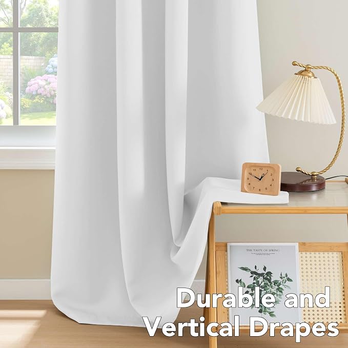 H.VERSAILTEX White Curtains 72 inches Long - Image 8