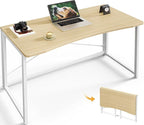 Huuger Folding Desk for Small Spaces, 39.3 Inch Foldable Computer Table by Huuger