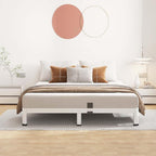 ROIL 4 Inch White Queen Bed Frame - Image 7
