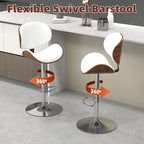 civama Bar Stools Set of 2 for Kitchen Counter, Adjustable Bar Height Chairs - Image 10