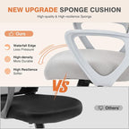 Sweetcrispy Ergonomic Mid-Back Mesh Home Office Desk Chair - Image 8